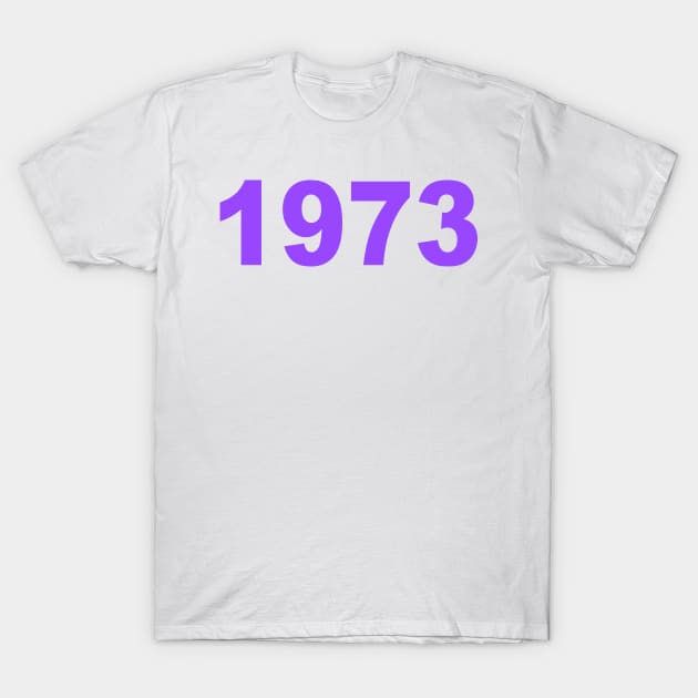 1973 Violet T-Shirt by Vladimir Zevenckih